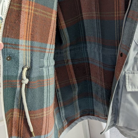 Vintage Rare 1980s Pacific Trail Jacket Lots of Pockets Flannel Lined - Picture 6 of 13
